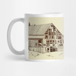 Barn Becomes Art Mug